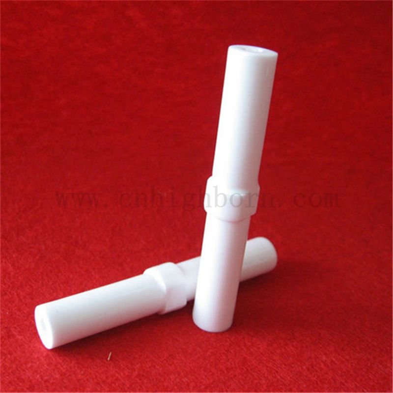 Alumine Glazed Alumine Alumine Insulat de tube d'allumage AL2O3