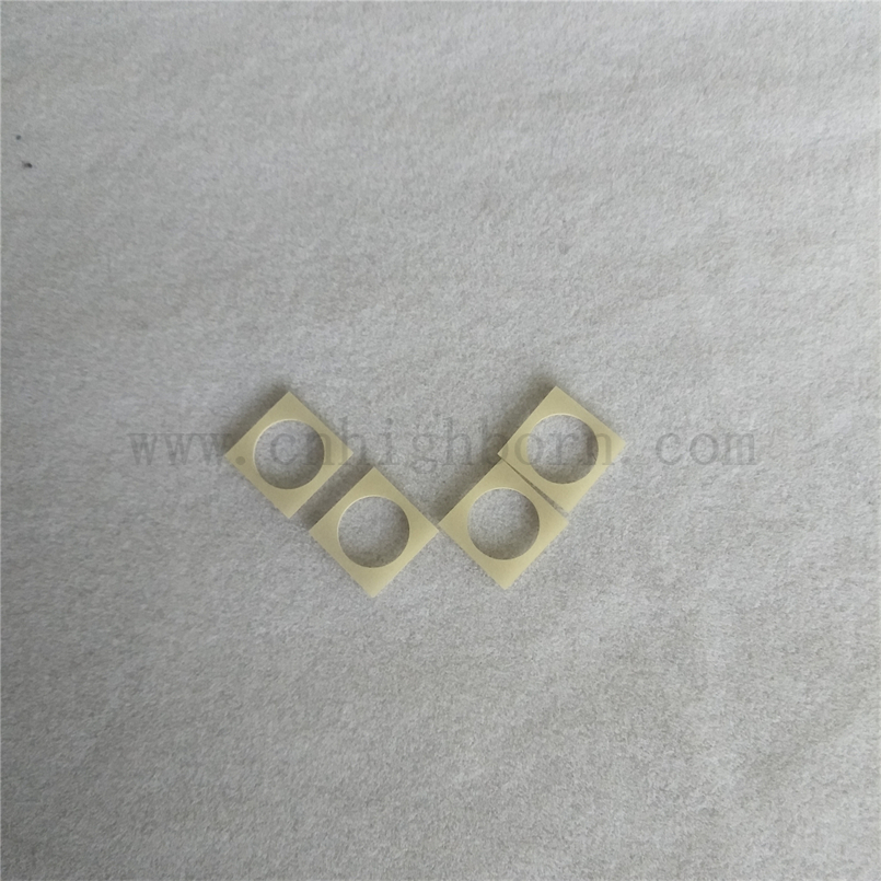 Nitrure de nitrure de coupe au laser Assiette en céramique