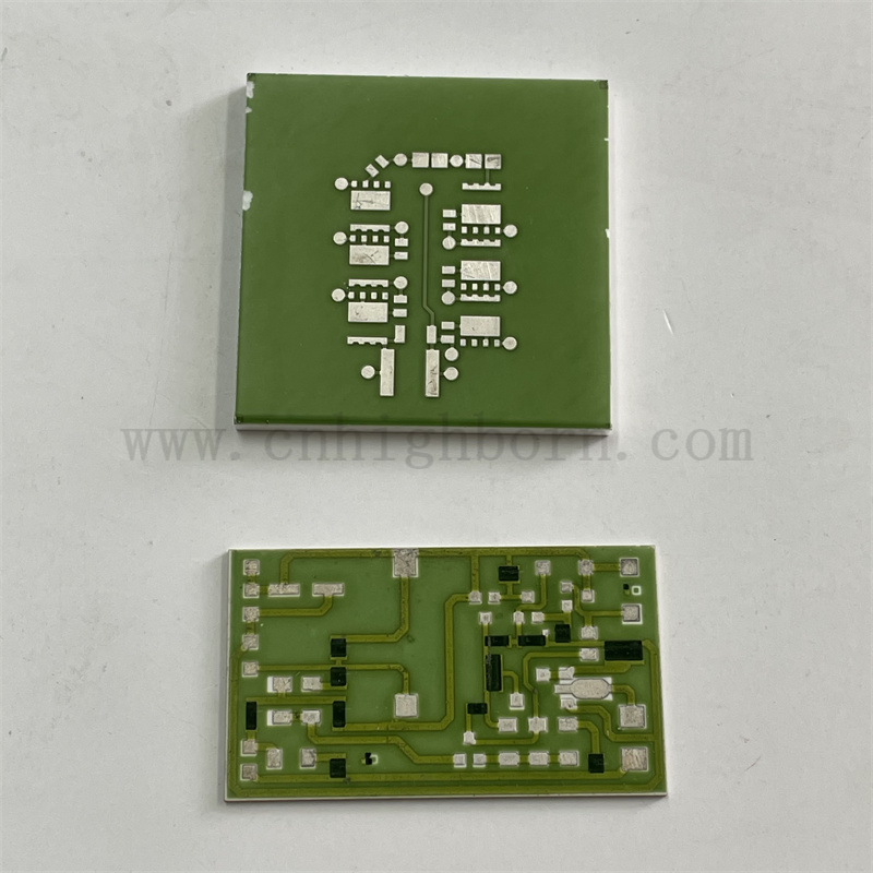 Circuit en céramique de conception, substrat en céramique, substrat de film épais, substrat de plaque en céramique