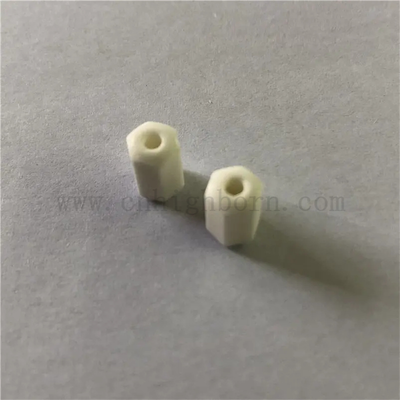 Résistance à l'usure AL2O3 Alumine Guide de fil céramique