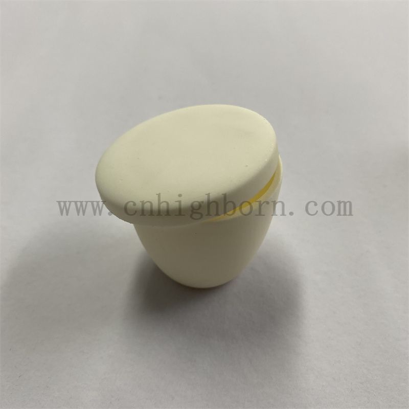 Laboratory High Purity Arc Al2O3 Ceramic Merting Crucible Crucible Alumina Porcelain Ware