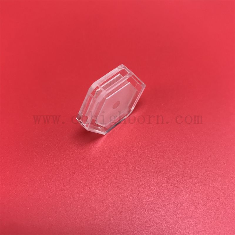 Corrosion Resistance Flow Cell 10 mm Longueur de chemin de chemin UV CUVETTE DE VERRE