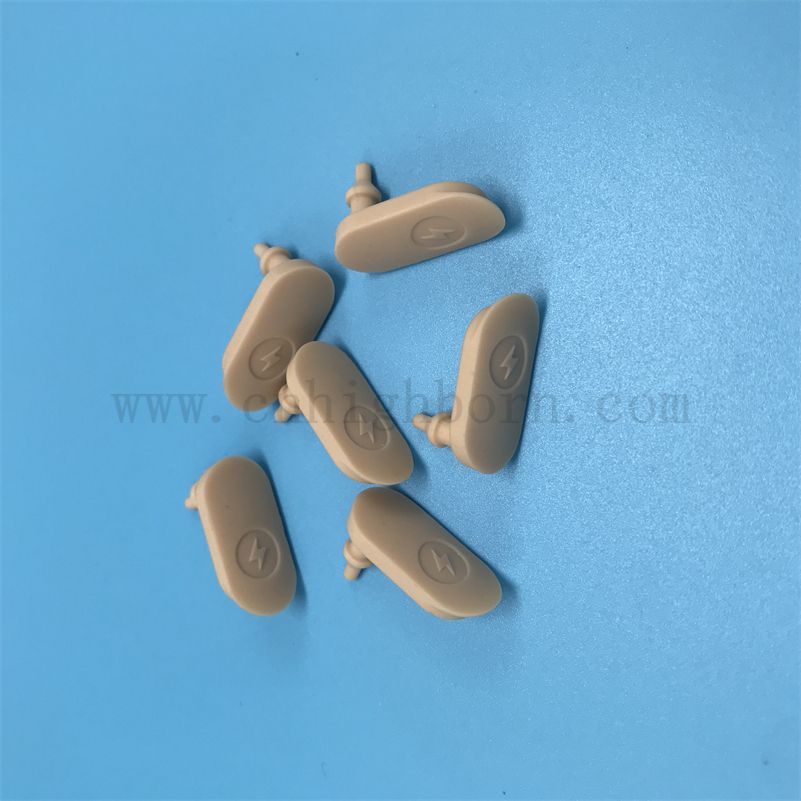 Plug à poussière et imperméable Plug en silicone USB-C Port Flame Flame Imperpose Protective Data Data Accessoires Câbles Produits en caoutchouc