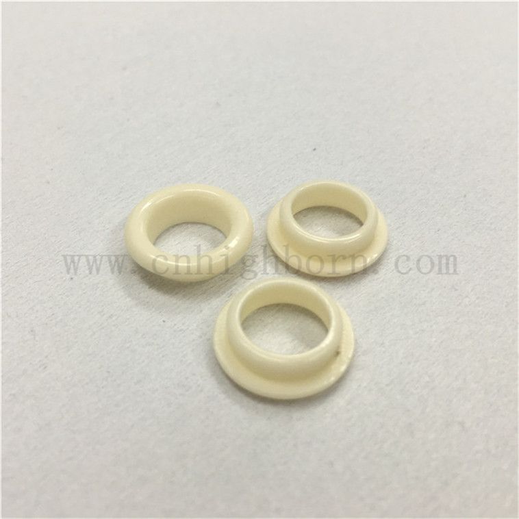 Haute pureté 99% al2o3 en alumine en alumine en alumine en œillette textile fileté