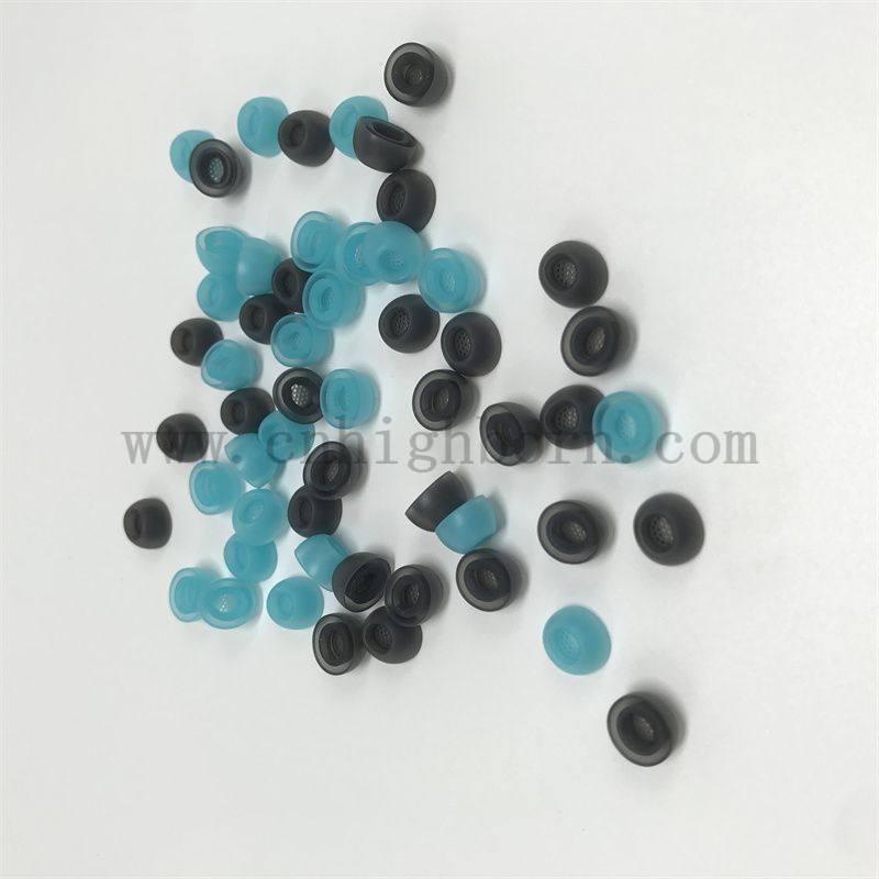 Les bouchons d'oreille en caoutchouc de silicone doux et confortable de haute qualité personnalisés pour les écouteurs