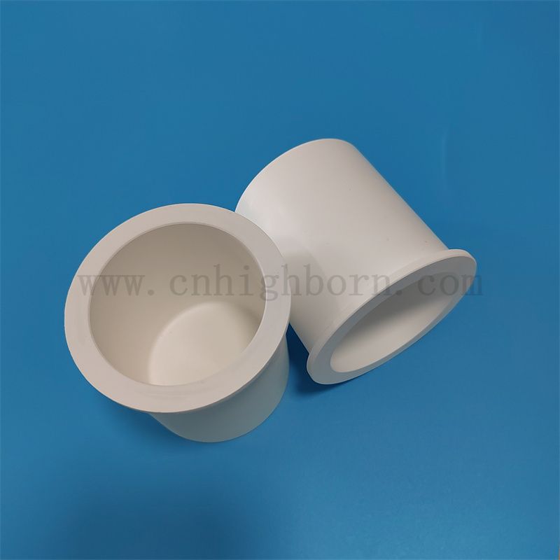 Isolant nitrure de bore Creucible Haute conductivité thermique BN Boat en céramique