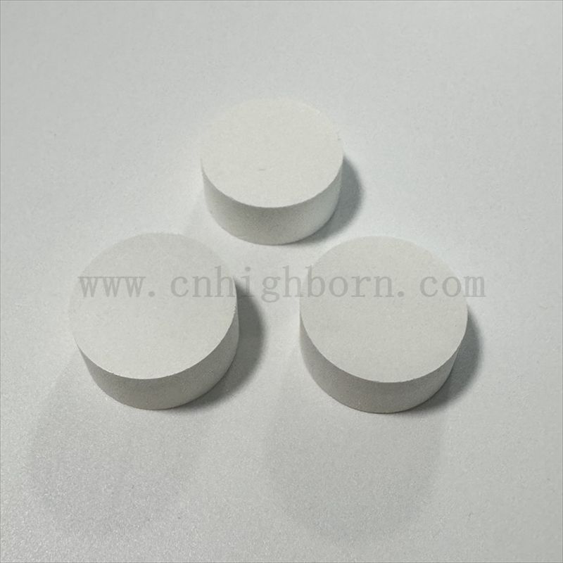 HBN pressé à 99,7% BN Disque en céramique Wafer Boron Nitrure Round Plate