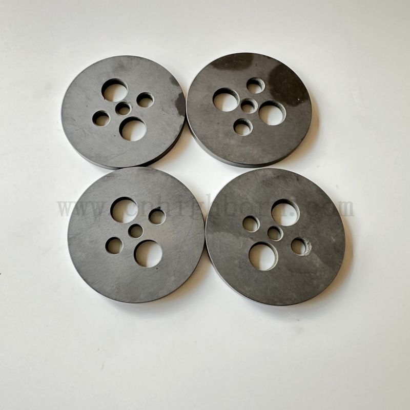  Feuille ronde en carbure de silicium en céramique SIC avec résistance à l'usure élevée