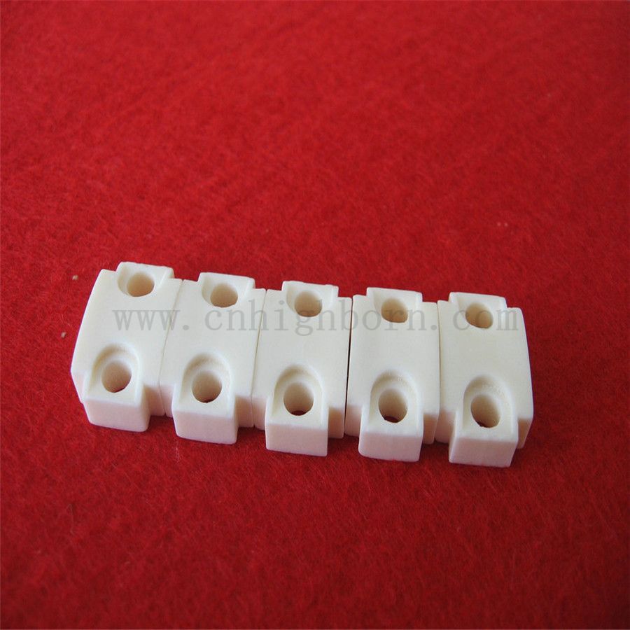 Accessoire de machine textile avec groove 5 mm Alumina Zirconia Guide de fil en céramique de tissage textile