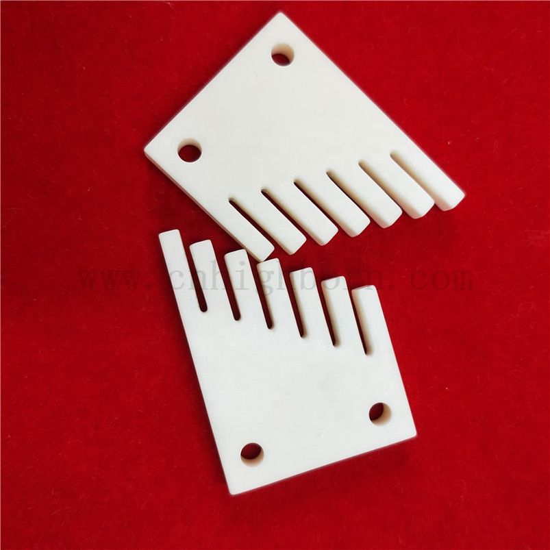 Précis 95% 99% AL2O3 Alumine Céramic Guide Textile Industry Part