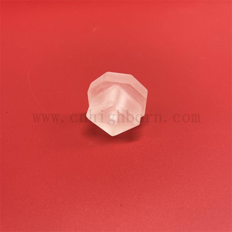 Feuille de pièces de quartz rond à la chaleur de forme personnalisée 