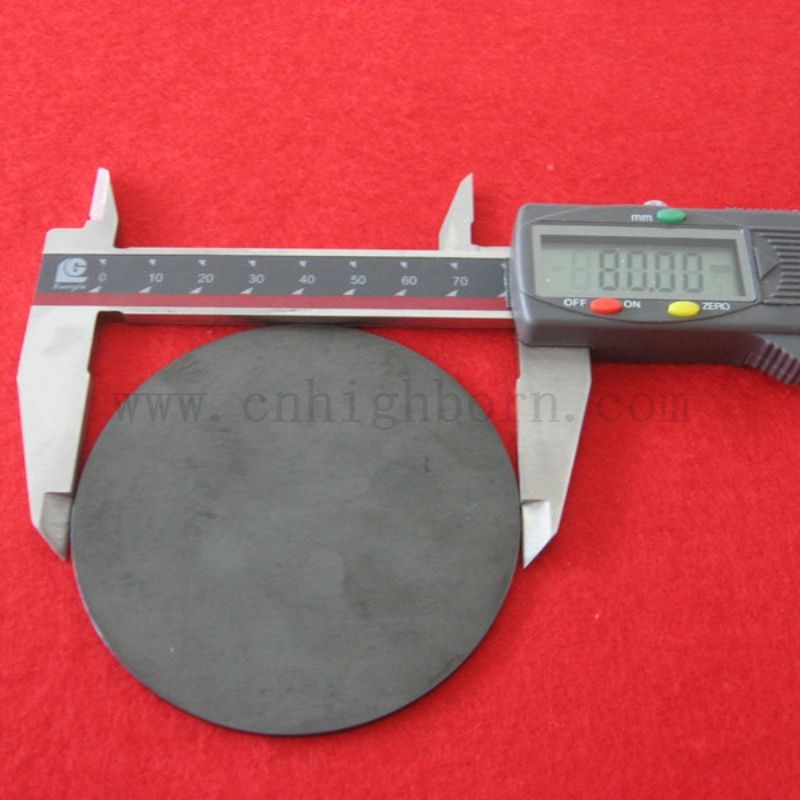 Fiche en céramique stabilisée Black Zro2 stabilisée Yttria personnalisée