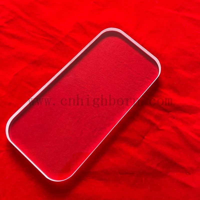 Substrat rond en silice fondue