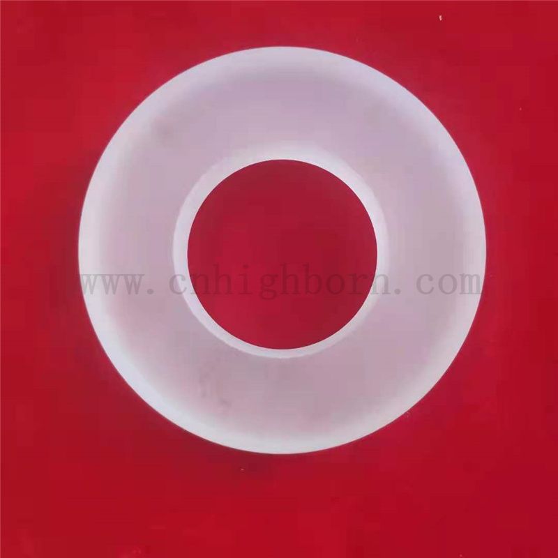 Bride annulaire en silice fondue