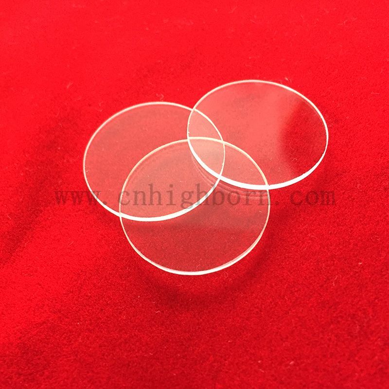 disque rond de silice fondue