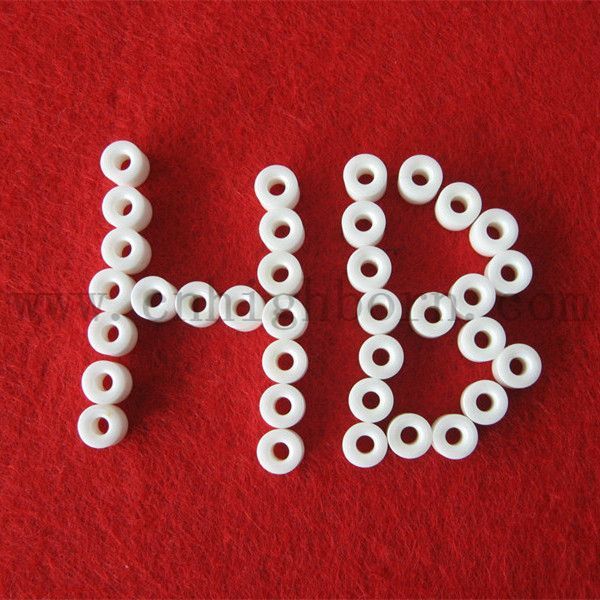 Machine textile personnalisée Céramique Zirconia Zro2 Sleeve Yarn Guidance Tube