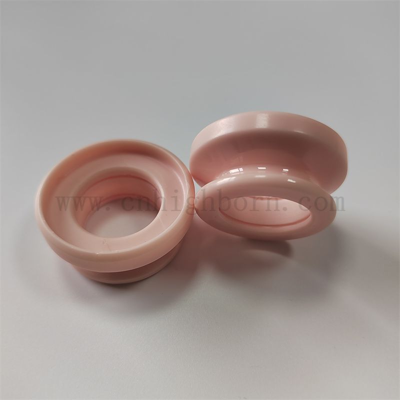 Précision Textile Céramique Guide Guide Usure des roues et Isolation résistante à la corrosion Pièces d'alumine