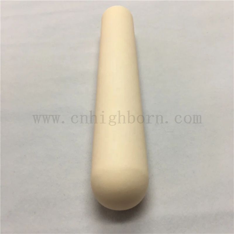Résistance à haute température personnalisée AL2O3 Alumine Céramique tube d'aluminium Oxyde Céramique une extrémité fermée