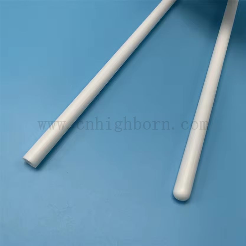Haute dureté de dureté yttria Zirconia YSZ Zirconia Tube de céramique ZRO2