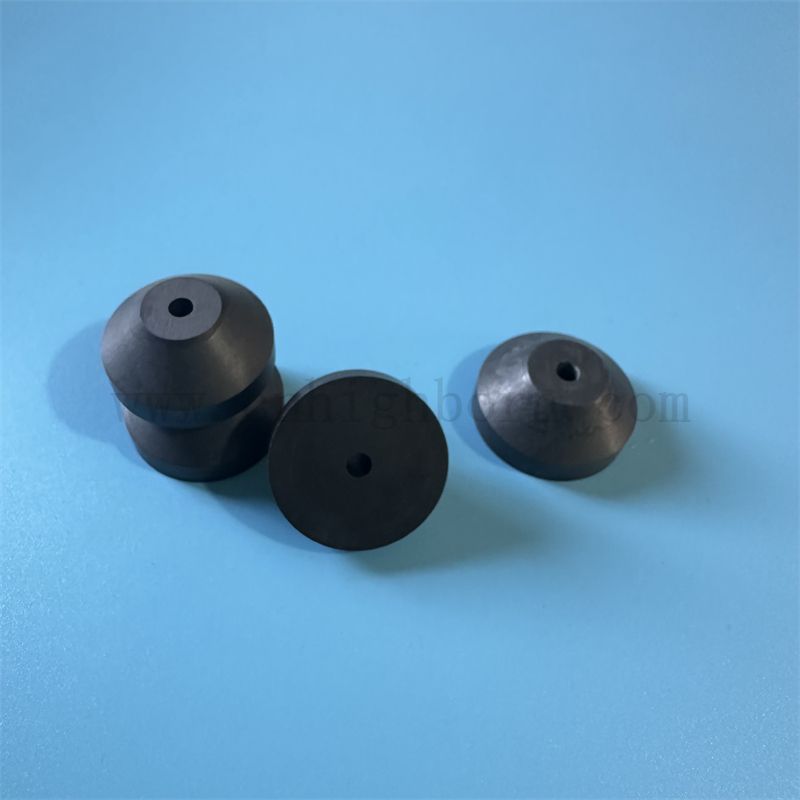 Isolateur de bore carbure de sable irrégulier Buzle de sable de sable de buisson en céramique B4C personnalisé