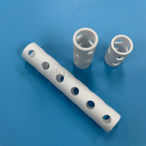 Tube de rayonnement en céramique de mullite réfractaire à haute température