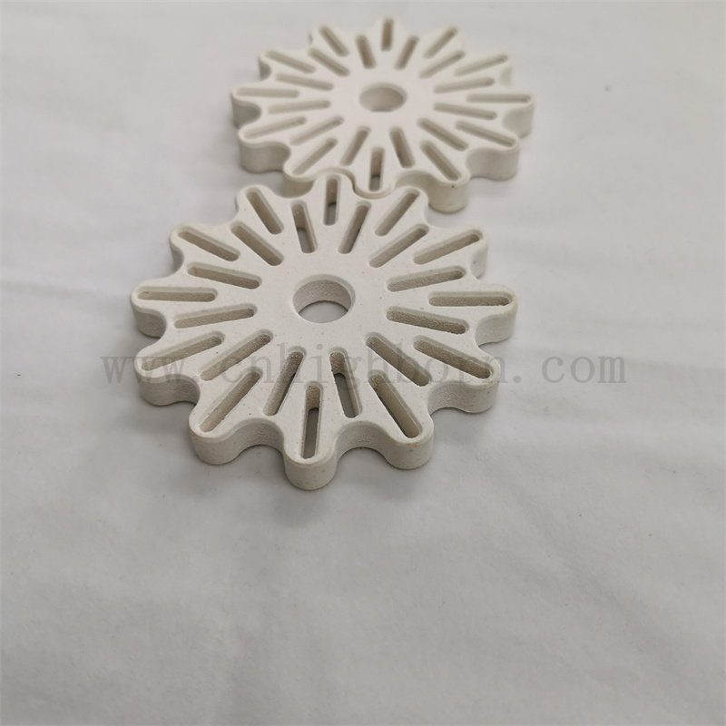 Disque réfractaire l'élément de chauffage en céramique Mullite Mullite