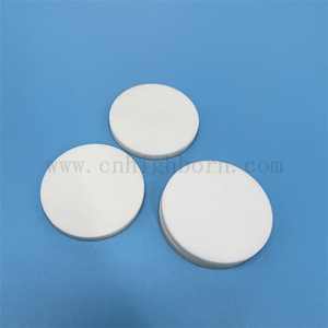 Gaufrette adaptée aux besoins du client de surface douce en céramique du disque 99% Al2O3 d'alumine