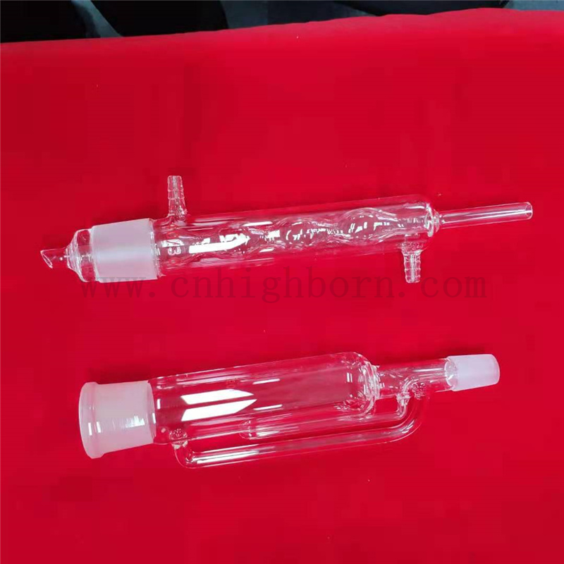 Verre de borosilicate élevé transparent 3.3 laboratoire Utiliser l'extracteur de soxhlet