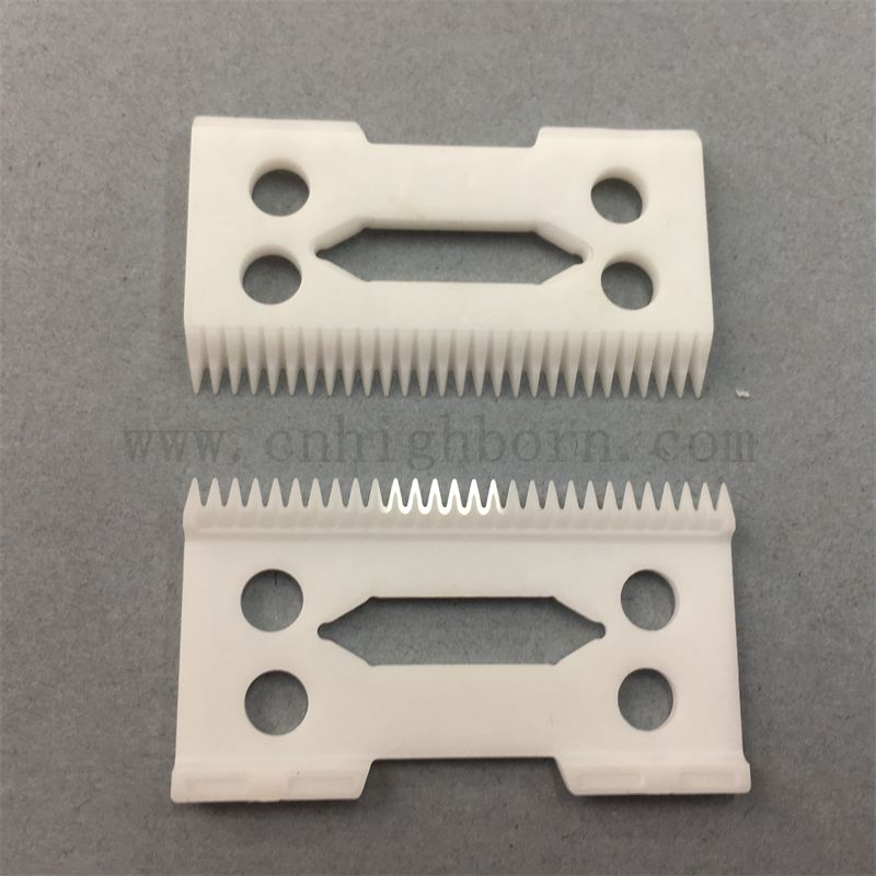 Nettoyage facile Zirconia Zro2 Ceramic Hair Clipper Blade pour senior