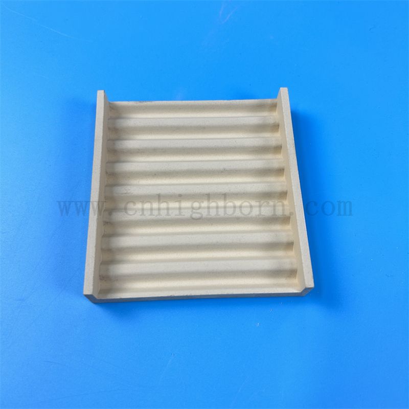 Fournace de frittage à haute température Zircone Crucible Zirconia Bac de frittage