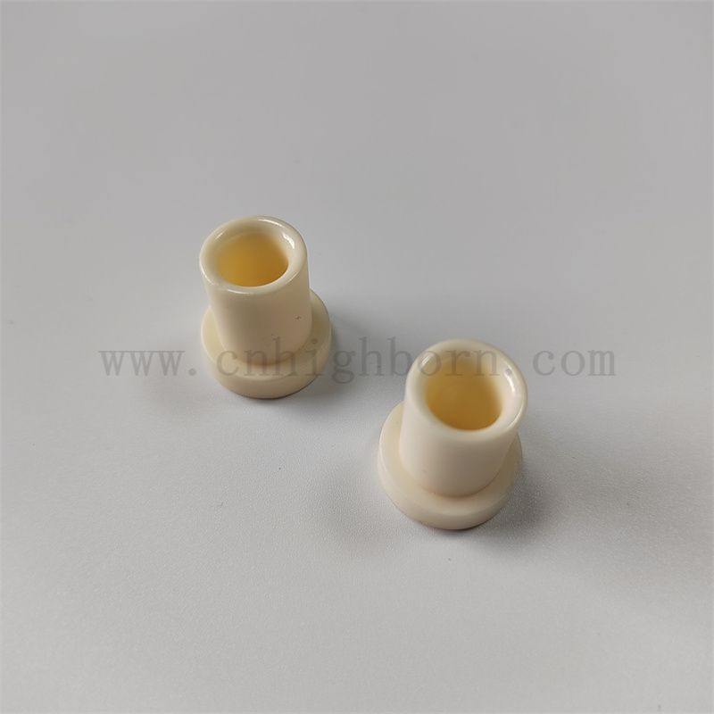 Guide de fil céramique textile blanc résistant à l'usure 