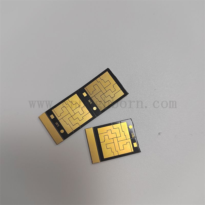 MO MN MN Alumina AL2O3 DBC DPC AMB substrat en céramique métallisé pour composant électronique