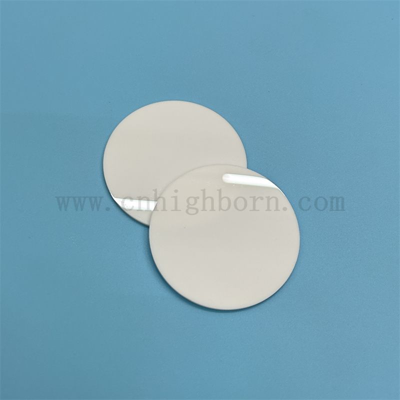 Pas de porosité en verre machinable disque céramique de surface de polissage