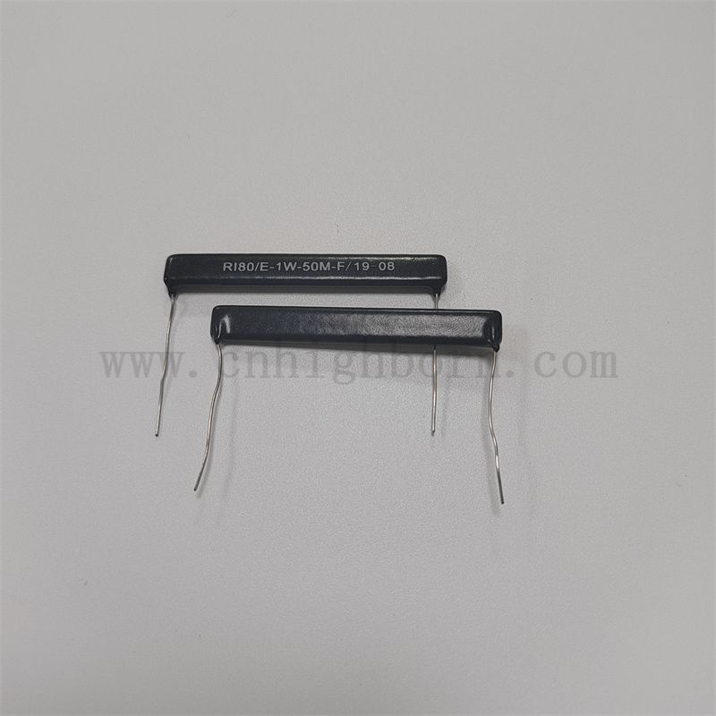 Résistances de film épaisses personnalisées Série HVR de résistances haute tension avec des performances élevées