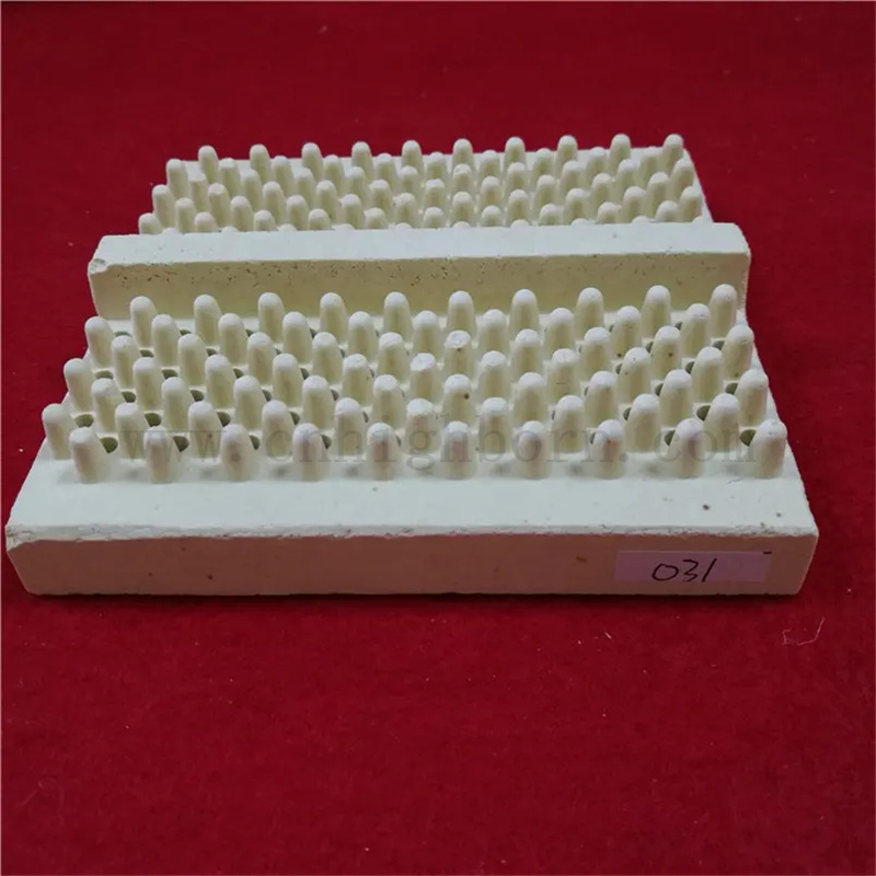 Support de four &agrave; pilier en cordi&eacute;rite et mullite