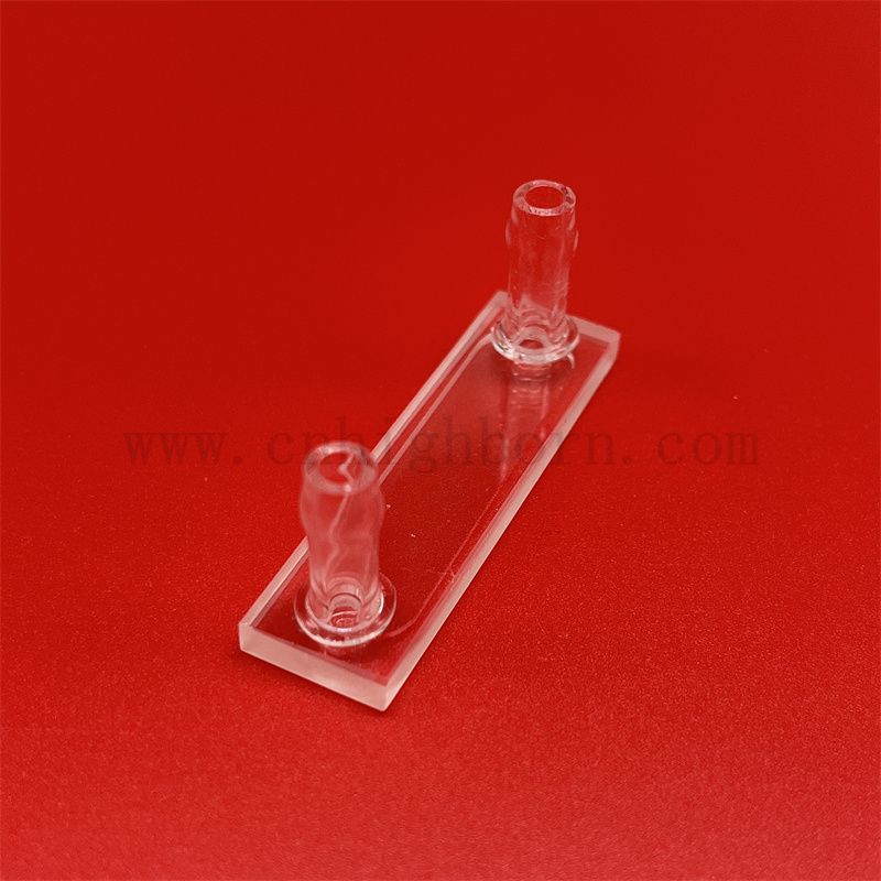Laboratoire UV UV 10 mm Longueur du chemin de quartz réaction CUVETT