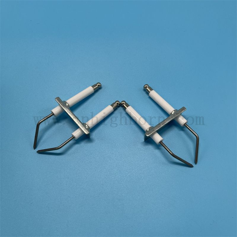 Alumina Electrode Combustion Moteur Ignitor Ignter Sparging AL2O3 Ceramic Ignition