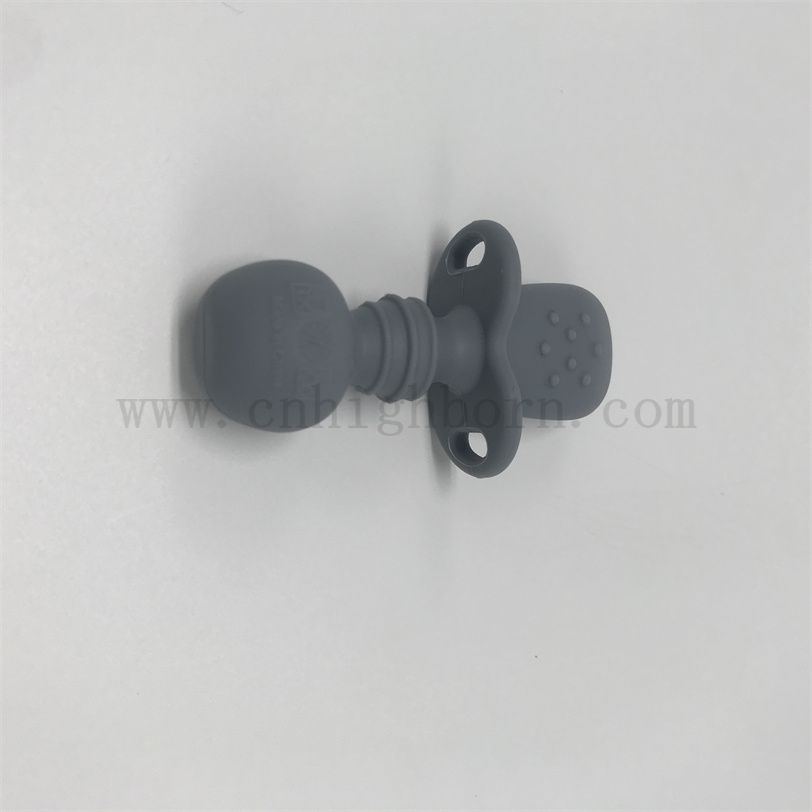  Grade alimentaire Silastic Baby Nourning Spoon Silicone Rubber Dîner Spoon