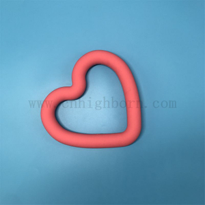 Détaliers de animaux de compagnie en caoutchouc en silicone broyant les aliments résistants aux aliments à anneau de caoutchouc en silicone mordant
