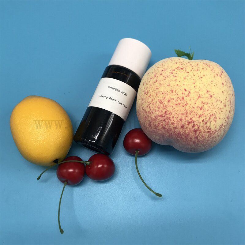 Fruits mélangés au citron et aux pêche 