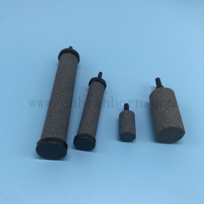  Colaire gris personnalisé Aquarium cylindre Colonne Bubble Air Air Stone