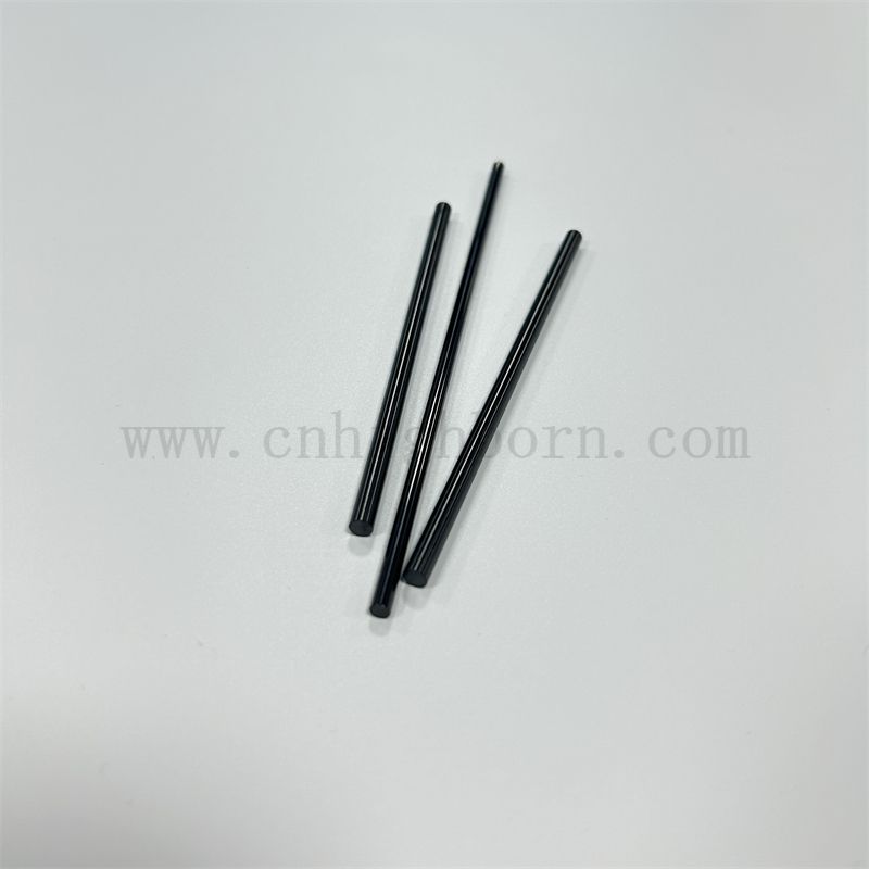 Black Black Yatta personnalisé Zirconia ZRO2 Bar de tige en céramique