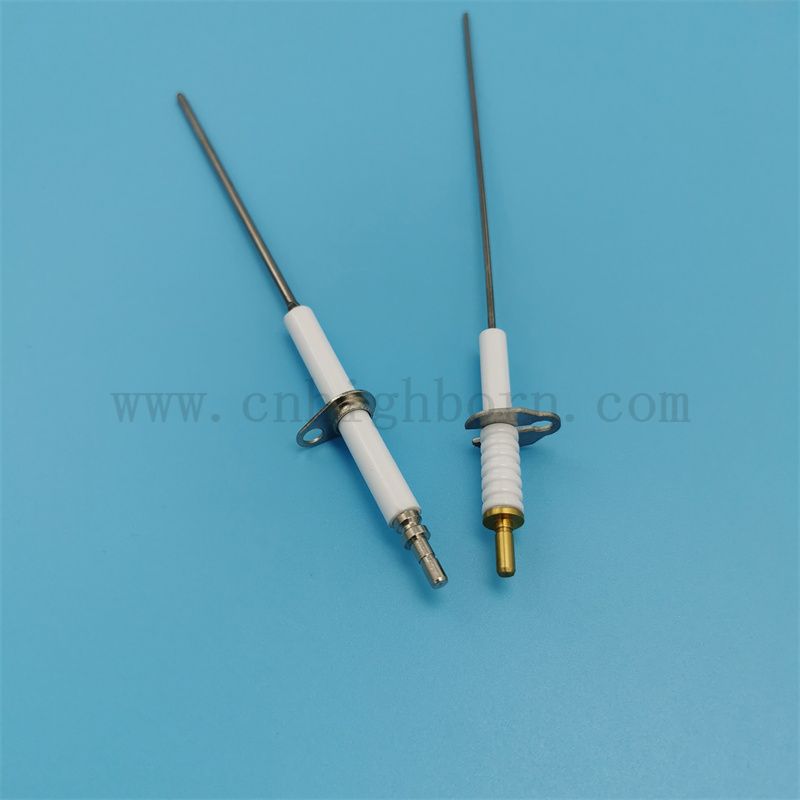 Allumage en céramique du brûleur Al2O3 de cuisinière à gaz d'aiguille d'allumeur d'alumine de 95%