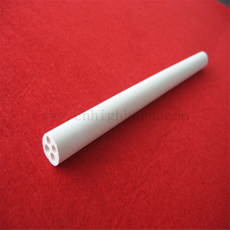 99% de tubes en céramique de magnésie à l'oxyde de magnésium