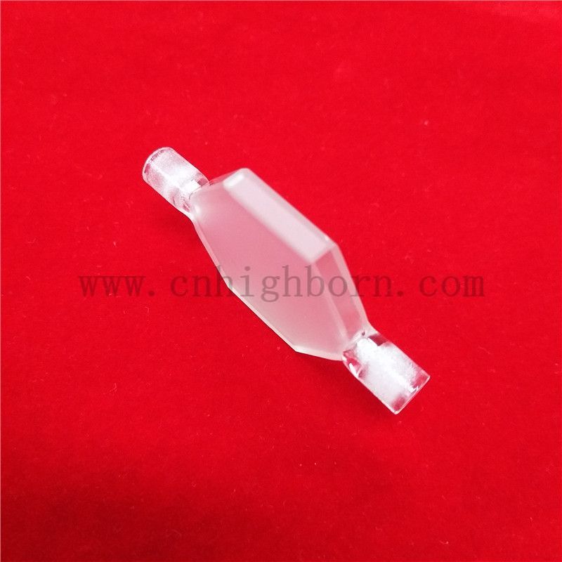 cuvette en verre d&eacute;poli