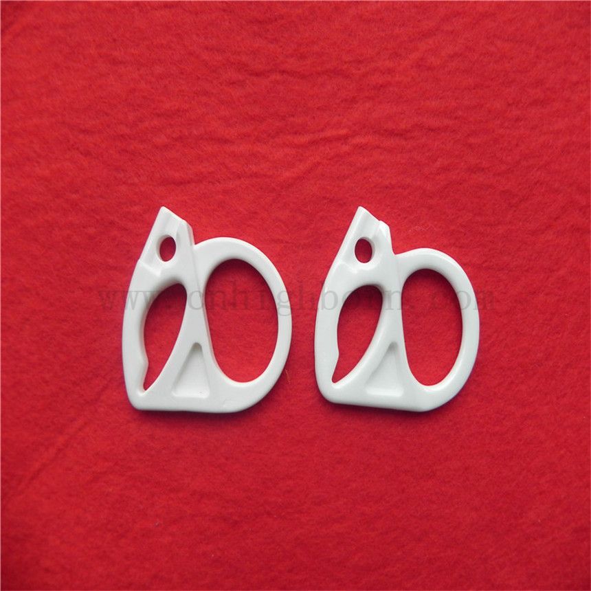 Guide d'œillets en céramique Zircone personnalisé pour pièces de la machine textile