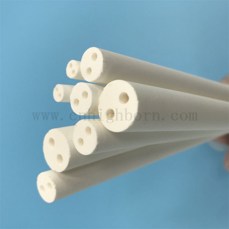 Tube MgO à 2 trous à 99%