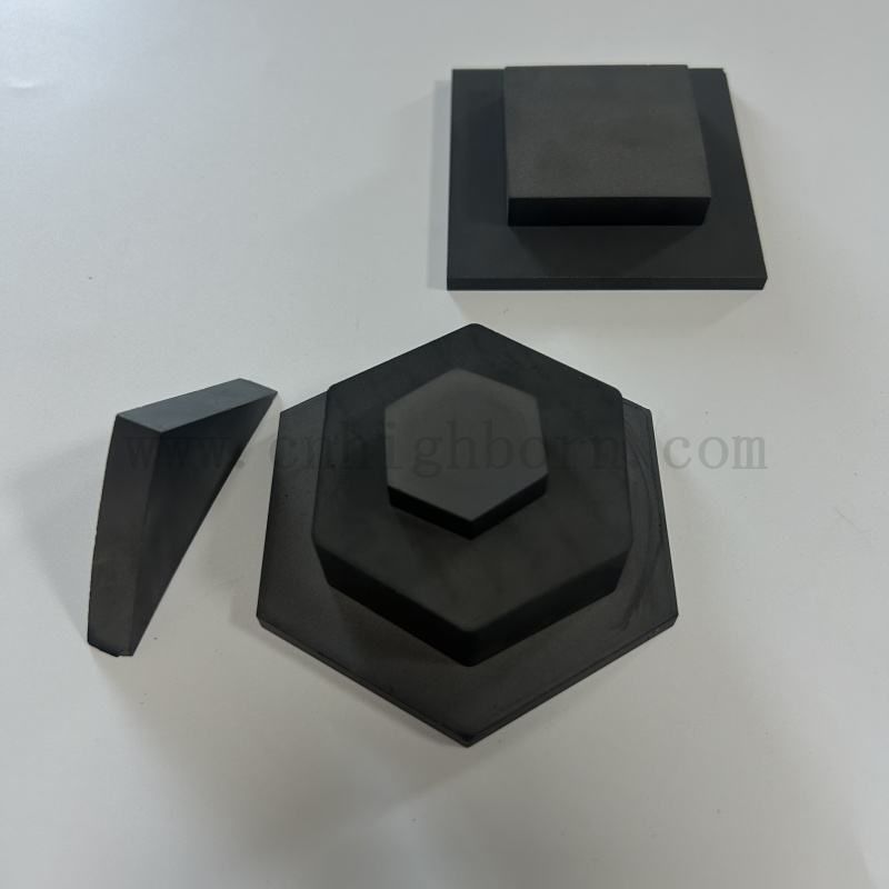 Feuille de protection hexagonale en carbure de carbure de carbure de bore High Duton Plate en céramique B4C