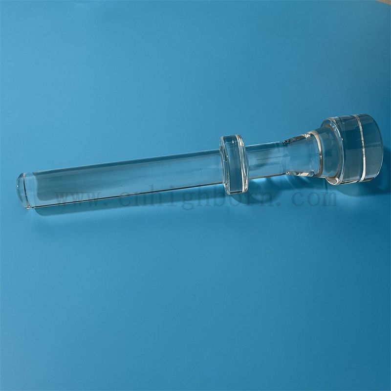 tige de verre en quartz