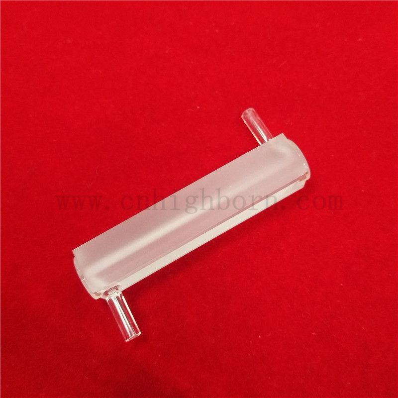 Recherche de laboratoire Hemoglobin Analyzer Labware Sample Cellule UV Quartz Glass Cuvette